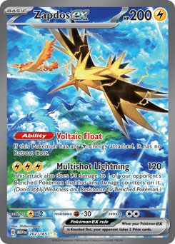 Zapdos ex - Special Illustration Rare