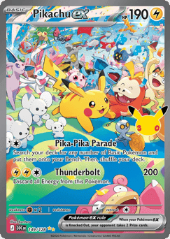 Pikachu ex - Special Illustration Rare