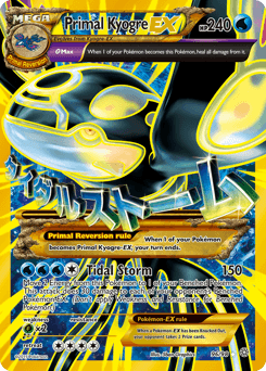 Primal Kyogre-EX - Rare Secret