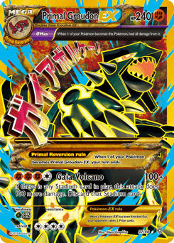 Primal Groudon-EX - Rare Secret