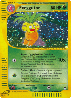 Exeggutor - Rare Holo