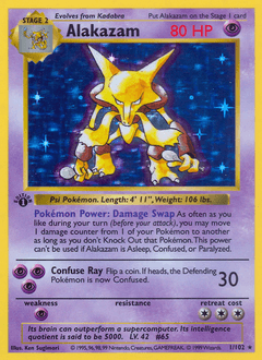 Alakazam - Rare Holo