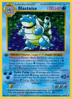 Blastoise - Rare Holo