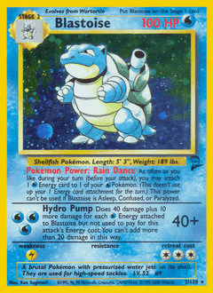 Blastoise - Rare Holo