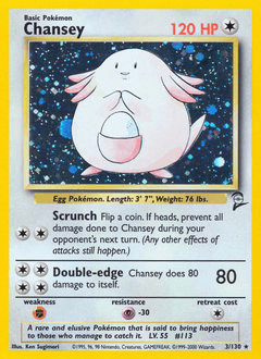 Chansey - Rare Holo