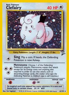 Clefairy - Rare Holo