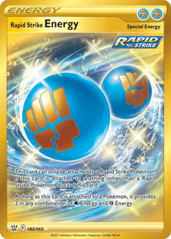 Rapid Strike Energy - Rare Secret