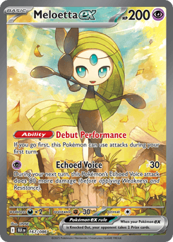 Meloetta ex - Special Illustration Rare