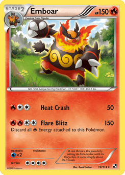 Emboar - Rare Holo
