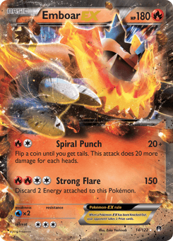 Emboar-EX - Rare Holo EX