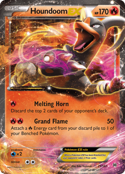 Houndoom-EX - Rare Holo EX