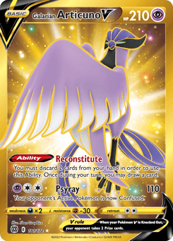 Galarian Articuno V - Rare Secret