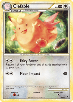 Clefable - Rare Holo