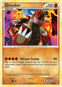 Groudon - Rare Holo