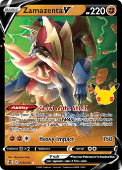Zamazenta V - Rare Holo V