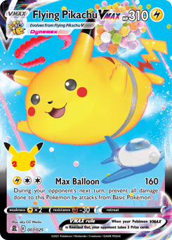 Flying Pikachu VMAX - Rare Holo VMAX