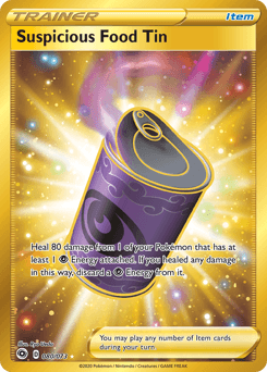 Suspicious Food Tin - Rare Secret