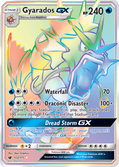 Gyarados-GX - Rare Rainbow