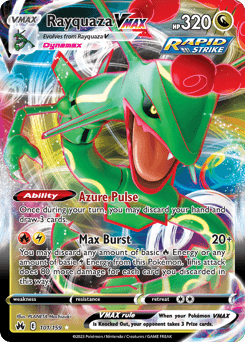 Rayquaza VMAX - Rare Holo VMAX