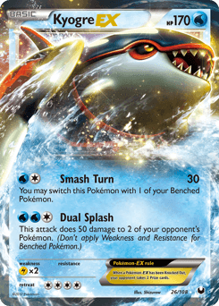 Kyogre-EX - Rare Holo EX