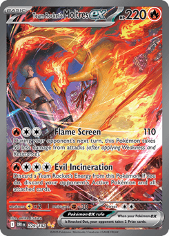Team Rocket's Moltres ex - Special Illustration Rare