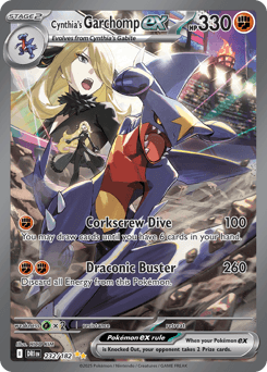 Cynthia's Garchomp ex - Special Illustration Rare