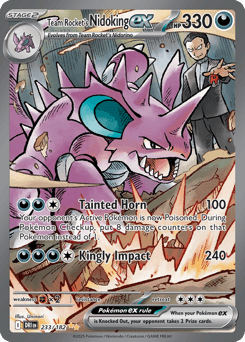 Team Rocket's Nidoking ex - Special Illustration Rare