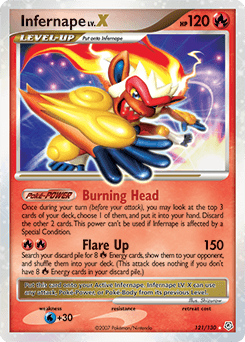 Infernape LV.X - Rare Holo LV.X