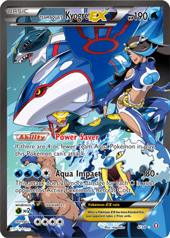 Team Aqua's Kyogre-EX - Rare Ultra