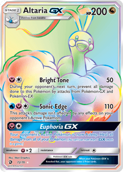 Altaria-GX - Rare Rainbow