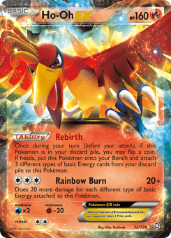 Ho-Oh-EX - Rare Holo EX