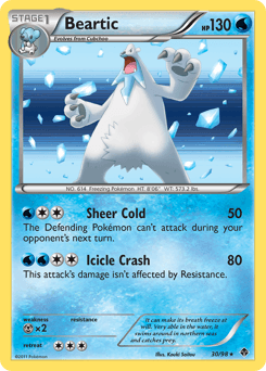 Beartic - Rare Holo