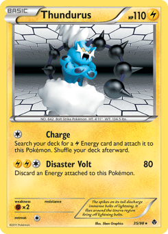 Thundurus - Rare Holo