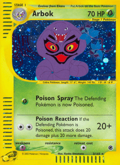 Arbok - Rare Holo