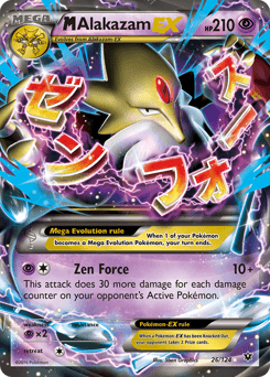 M Alakazam-EX - Rare Holo EX