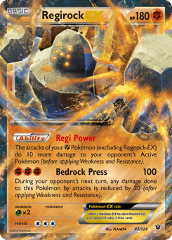 Regirock-EX - Rare Holo EX