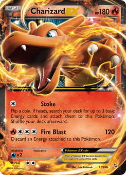 Charizard-EX - Rare Holo EX