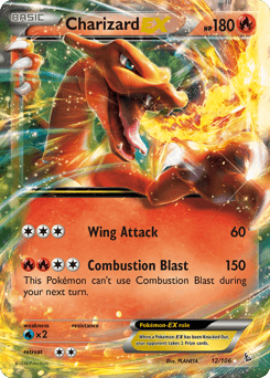 Charizard-EX - Rare Holo EX