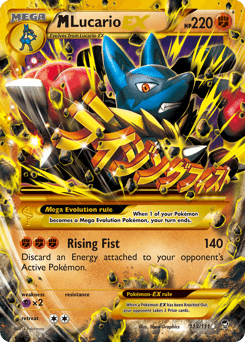 M Lucario-EX - Rare Secret