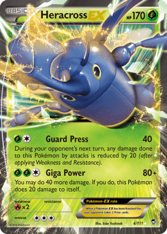 Heracross-EX - Rare Holo EX