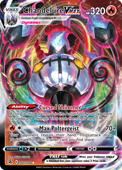 Chandelure VMAX - Rare Holo VMAX
