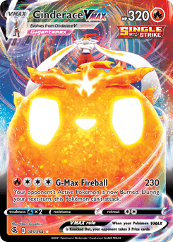 Cinderace VMAX - Rare Holo VMAX