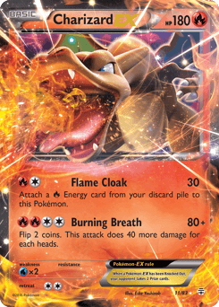 Charizard-EX - Rare Holo EX
