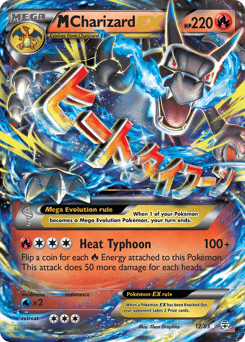 M Charizard-EX - Rare Holo EX