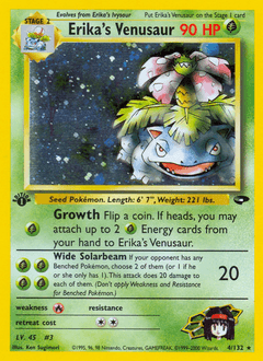 Erika's Venusaur - Rare Holo