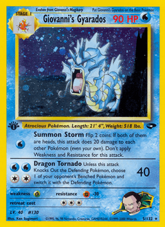 Giovanni's Gyarados - Rare Holo