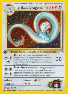 Erika's Dragonair - Rare Holo