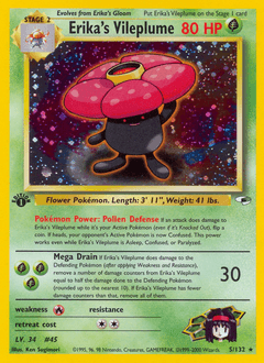 Erika's Vileplume - Rare Holo