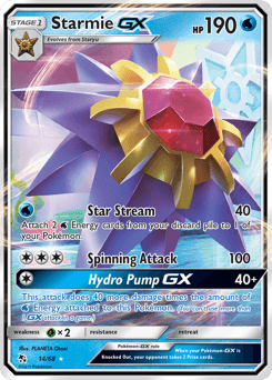 Starmie-GX - Rare Holo GX