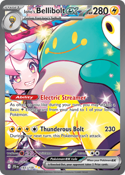 Iono's Bellibolt ex - Special Illustration Rare